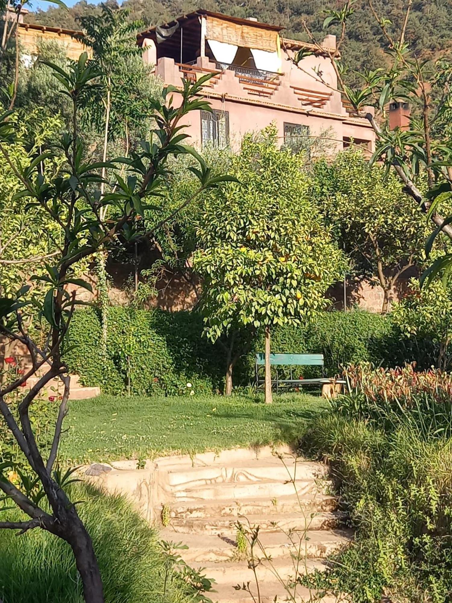 Ourika Timalizene Le Jardin Des Delices Hotel Tamezindert Exterior photo